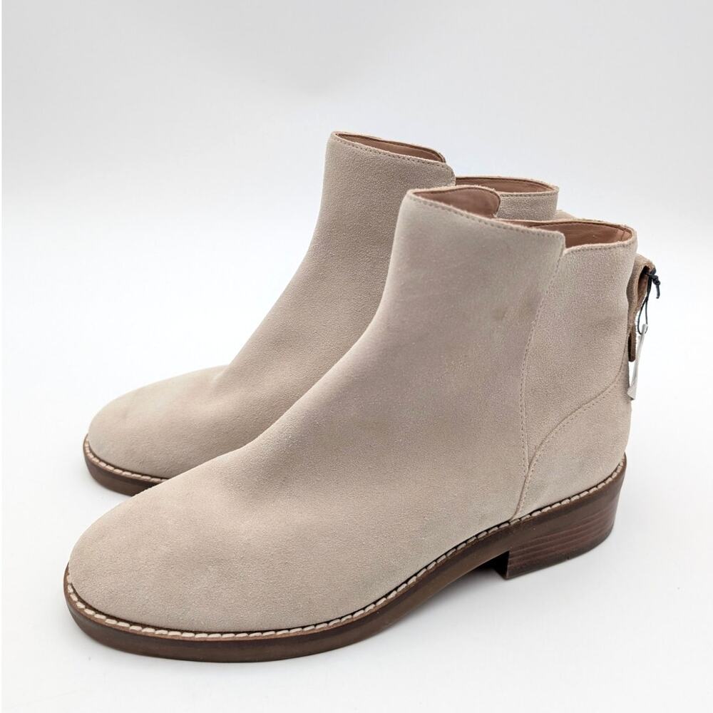 Cole Haan Ramona Waterproof Ankle Bootie Women's Light Sesame Size US6B EU36.5